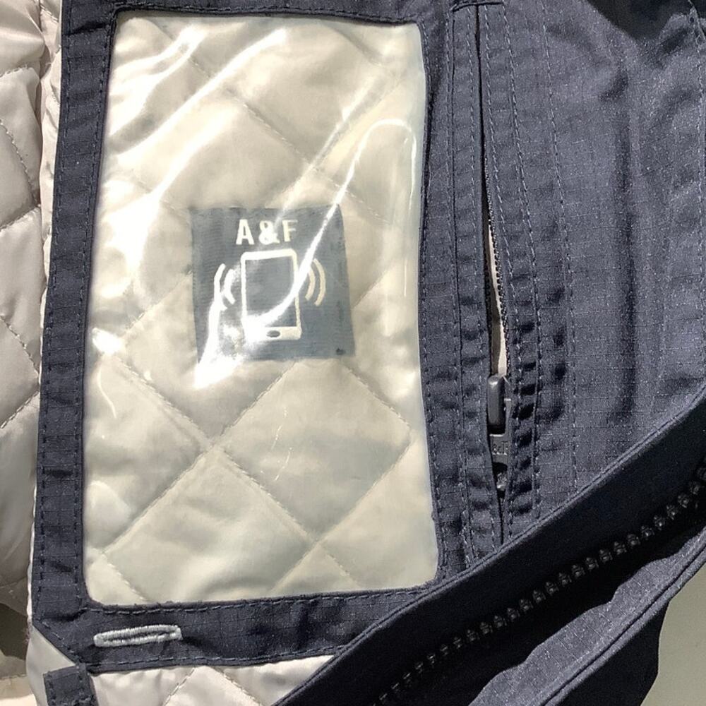 Abercrombie & Fitch Black Jacket XS - Minimalist, Streetwear, Athleisure - Picture 5 of 7